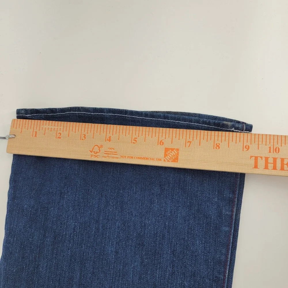Rock & Republic Kassandra Blue Bootcut Jeans‎ Size 29 Rhinestone Back Pocket USA